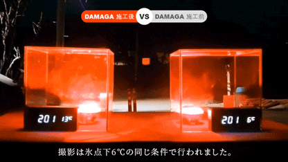 【日本総代理店】 窓用フィルム キャプテンDAMAGAシート